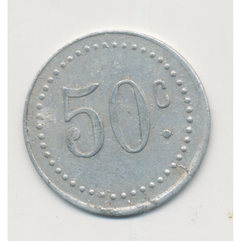 Jeton Casino - 50 Centimes La Rochelle 