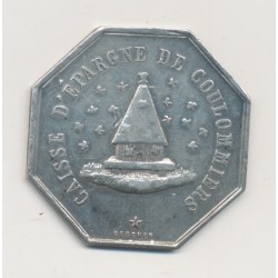 Jeton - Caisse d'épargne Coulommiers - argent - TTB+ 2