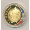 Médaille - La Semeuse - Les Emblèmes Français - cuivre doré et coloré - 40mm