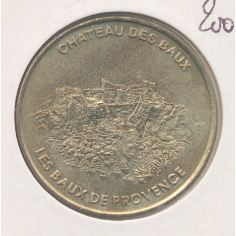 Dept13 - Château baux de provence - 2002 - face simple