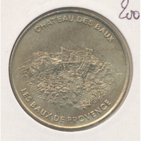 Dept13 - Château baux de provence - 2002 - face simple
