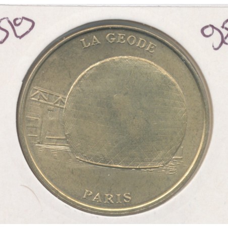 Dept7519 - La géode N°1 - 1998 - LISSE - Paris