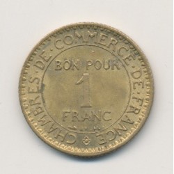 1 Franc Chambre de commerce - 1921 2