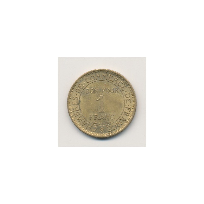 1 Franc Chambre de commerce - 1921