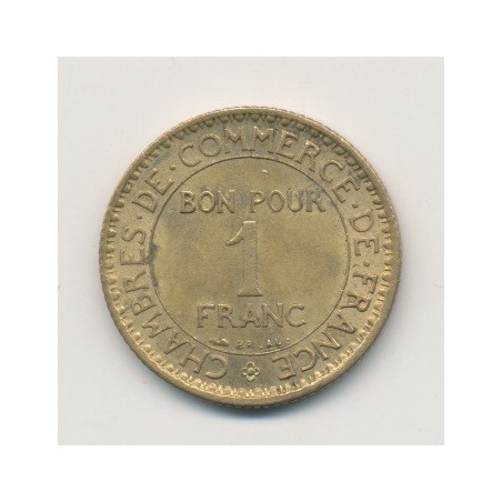 1 Franc Chambre de commerce - 1921