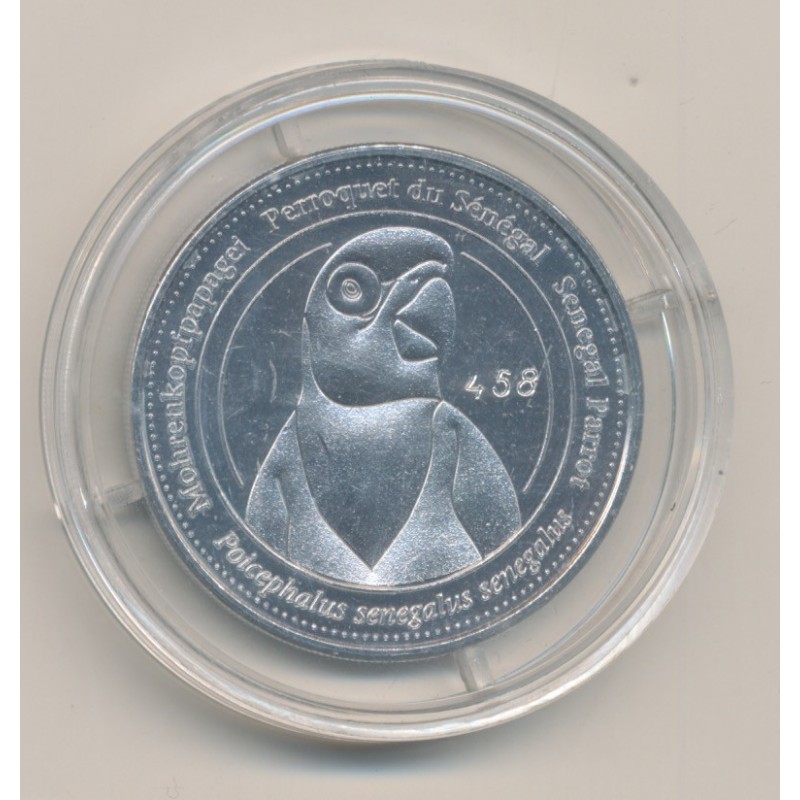 Dept67 - Perroquet club N°9 - 2012 - perroquet du sénégal - N°458 - cupro nickel