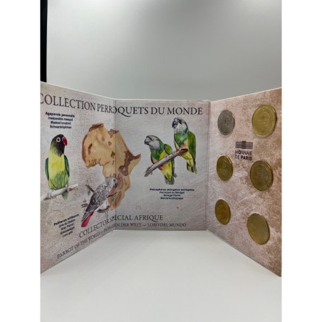 Dept67 - Encart VIIIe Congrès de Perroquets - 2014 Ténérife - Coffret N°2 Afrique - 400 ex