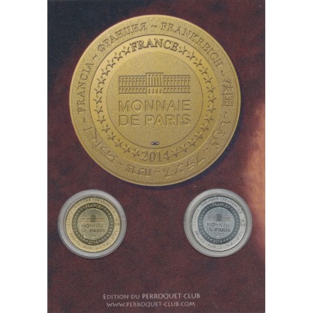 Dept67 - Coffret Loro Parque 2014 - Encart VIIIe Congrès de Perroquets - 2014 Ténérife