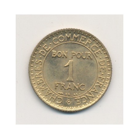 1 Franc Chambre de commerce - 1923