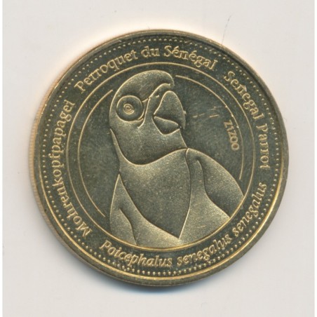 Dept67 - Perroquet club N°9 - 2012 - perroquet du sénégal - revers les zoos dans le monde - zizoo