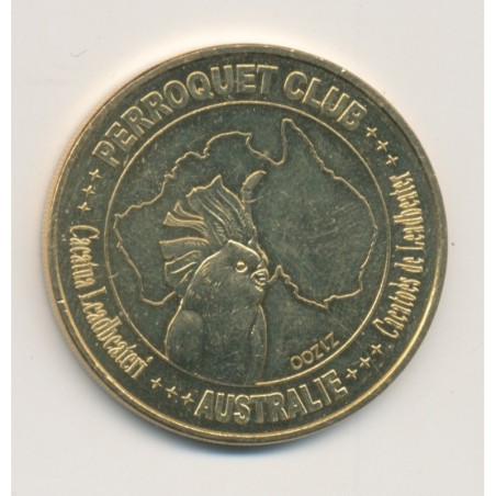 Dept67 - Perroquet club N°4 - Australie - 2009 - revers les zoos dans le monde - zizoo