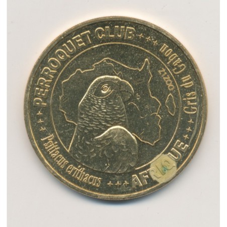 Dept67 - Perroquet club N°2 - Afrique - 2008 - revers les zoos dans le monde - zizoo