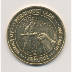 Dept67 - Perroquet club N°3 - Amérique - 2009 - revers les zoos dans le monde - zizoo