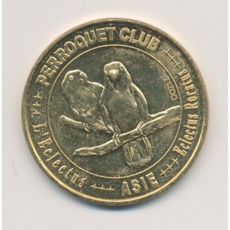 Dept67 - Perroquet club N°5 - Asie - 2010 - revers les zoos dans le monde - zizoo