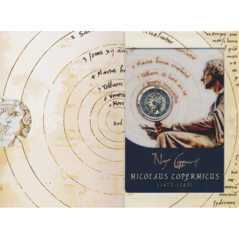 2 euro Malte 2023 - 550e anniversaire de la naissance de Nicolas Copernic