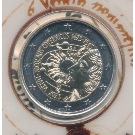 2 euro Malte 2023 - 550e anniversaire de la naissance de Nicolas Copernic