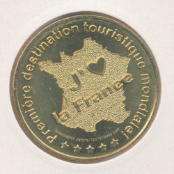 Dept87 - Association Jetons touristiques N°5 - 2014 - J'aime la France - Limoges 