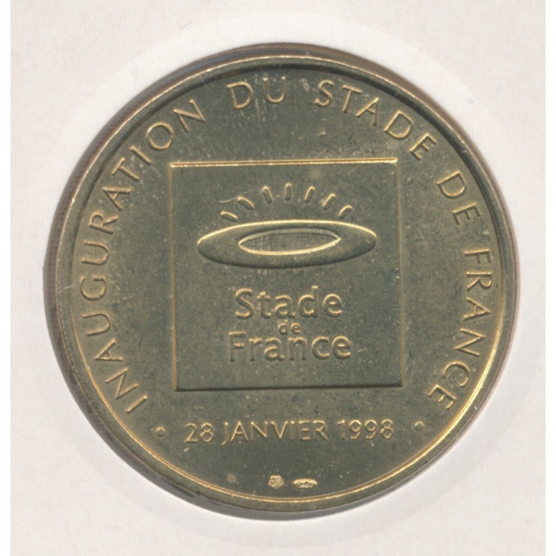Dept93 - Stade de France N°1 - 1998 - inauguration stade de france - 28 janvier 1998