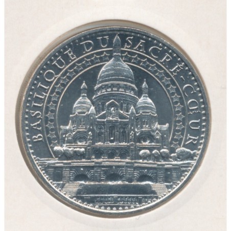 Dept7518 - Basilique sacré coeur Montmartre N°7 - 2014 - dame striée - blanche