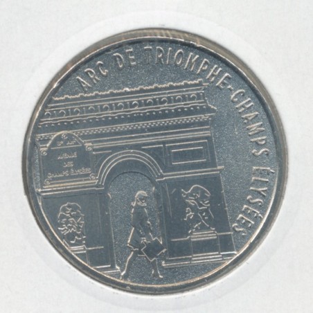 Dept7508 - Les champs élysées et arc de triomphe - Paris