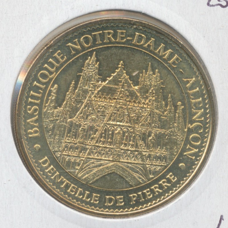 Dept61 - Basilique notre dame - Alençon - 2016 - dentelle de pierre
