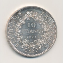 10 Francs hercule - 1971 - SPL