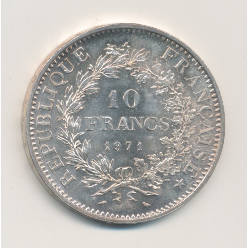 10 Francs hercule - 1971 - SPL