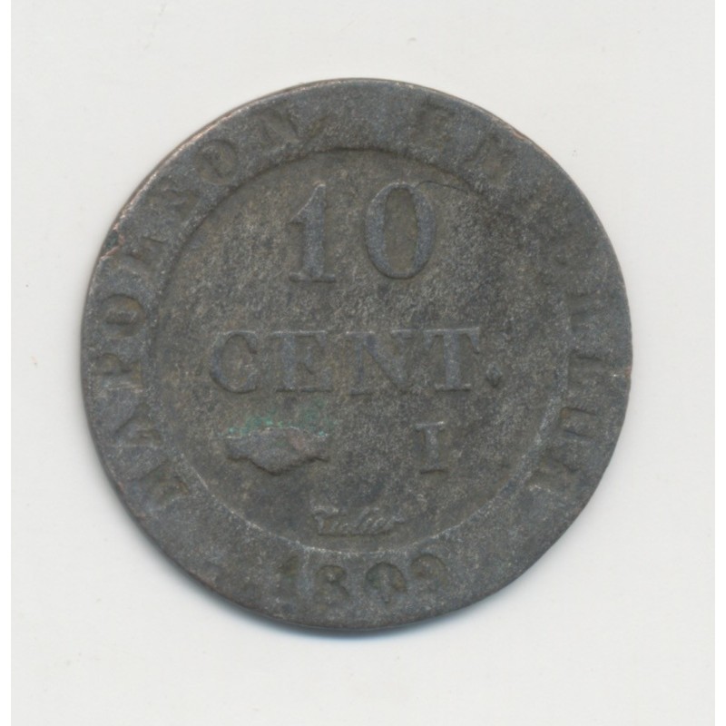 10 Centimes à l'N couronné - 1809 I Limoges - TB+
