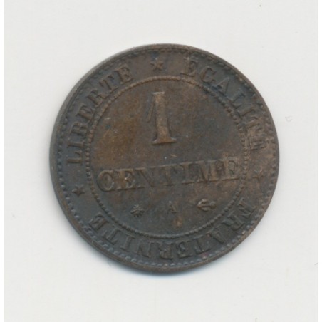 1 Centime Cérès - 1875 A Paris - TTB