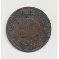2 centimes Cérès - 1890 A Paris - TB