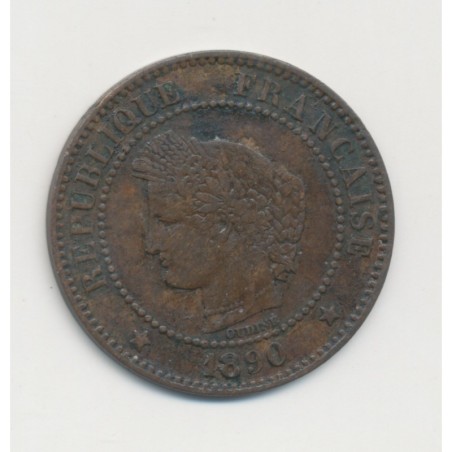2 centimes Cérès - 1890 A Paris - TB