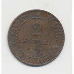 2 centimes Cérès - 1890 A Paris - TB 2