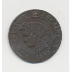 1 Centime Cérès - 1875 K Bordeaux - TTB+