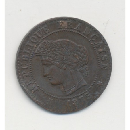 1 Centime Cérès - 1875 K Bordeaux - TTB+