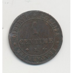 1 Centime Cérès - 1875 K Bordeaux - TTB+ 2