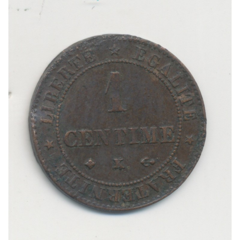 1 Centime Cérès - 1875 K Bordeaux - TTB+