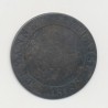 Guyane - 10 centimes 1818 A Paris - TB/TB+