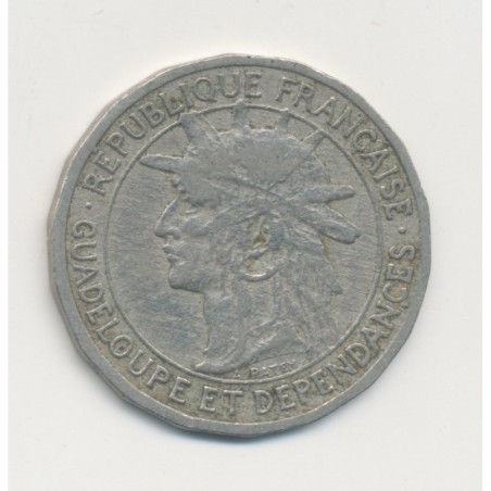Guadeloupe - 50 Centimes 1903 - maillechort - TTB
