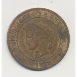 5 Centimes - 1879 A Paris - Cérès - TB+