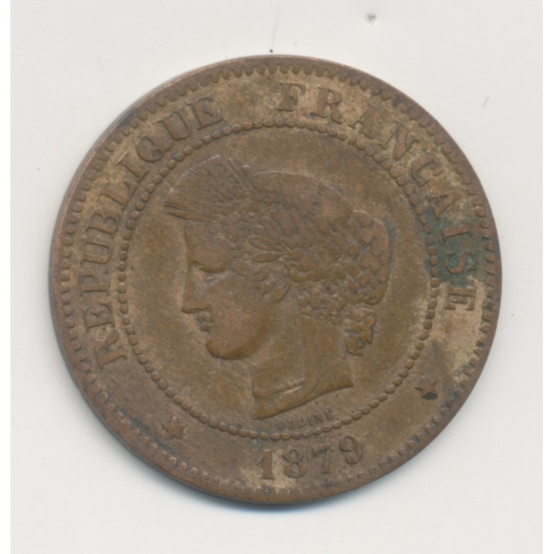 5 Centimes - 1879 A Paris - Cérès - TB+
