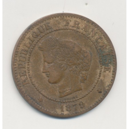5 Centimes - 1879 A Paris - Cérès - TB+