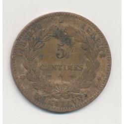 5 Centimes - 1879 A Paris - Cérès - TB+ 2