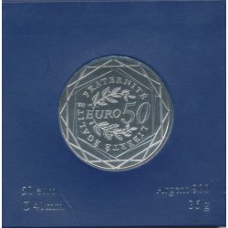 50 Euro 2010 - Argent - 100.000 ex 2