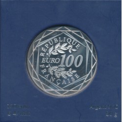 100 Euro Coq - 2015 - argent 2