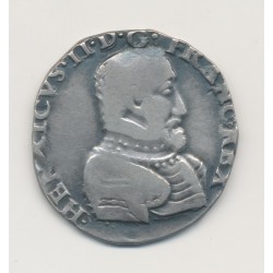 Charles IX - Teston tête nue - 1561 T Nantes - B+/TB
