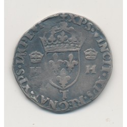 Charles IX - Teston tête nue - 1561 T Nantes - B+/TB 2