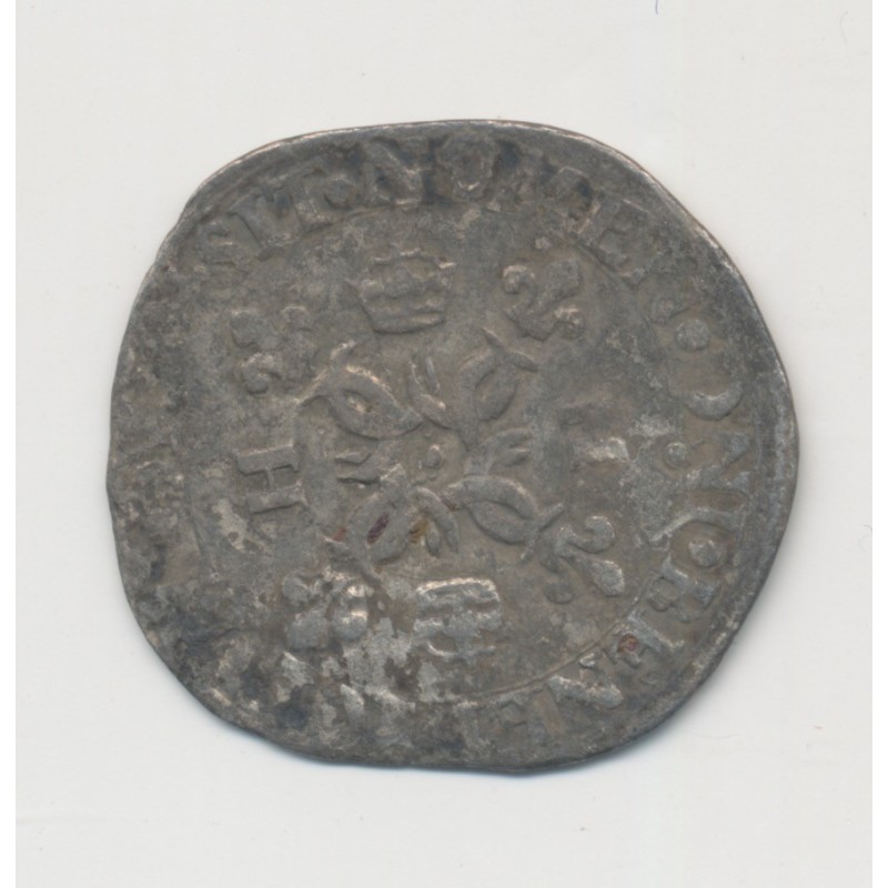 Henri II - Douzain aux croissants - 155_I Limoges - B+/TB