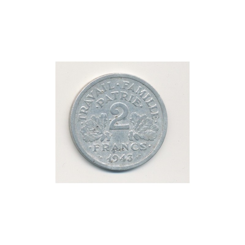 2 Francs francisque - 1943 B