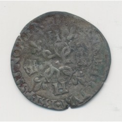 Henri II - Douzain aux croissants - 1551 A paris - B/TB