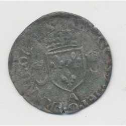 Henri II - Douzain aux croissants - 1551 A paris - B/TB 2